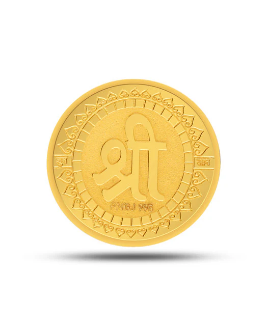 2 Gram 24 KT (995) Laxmi Shree Gold Coin - Image 2