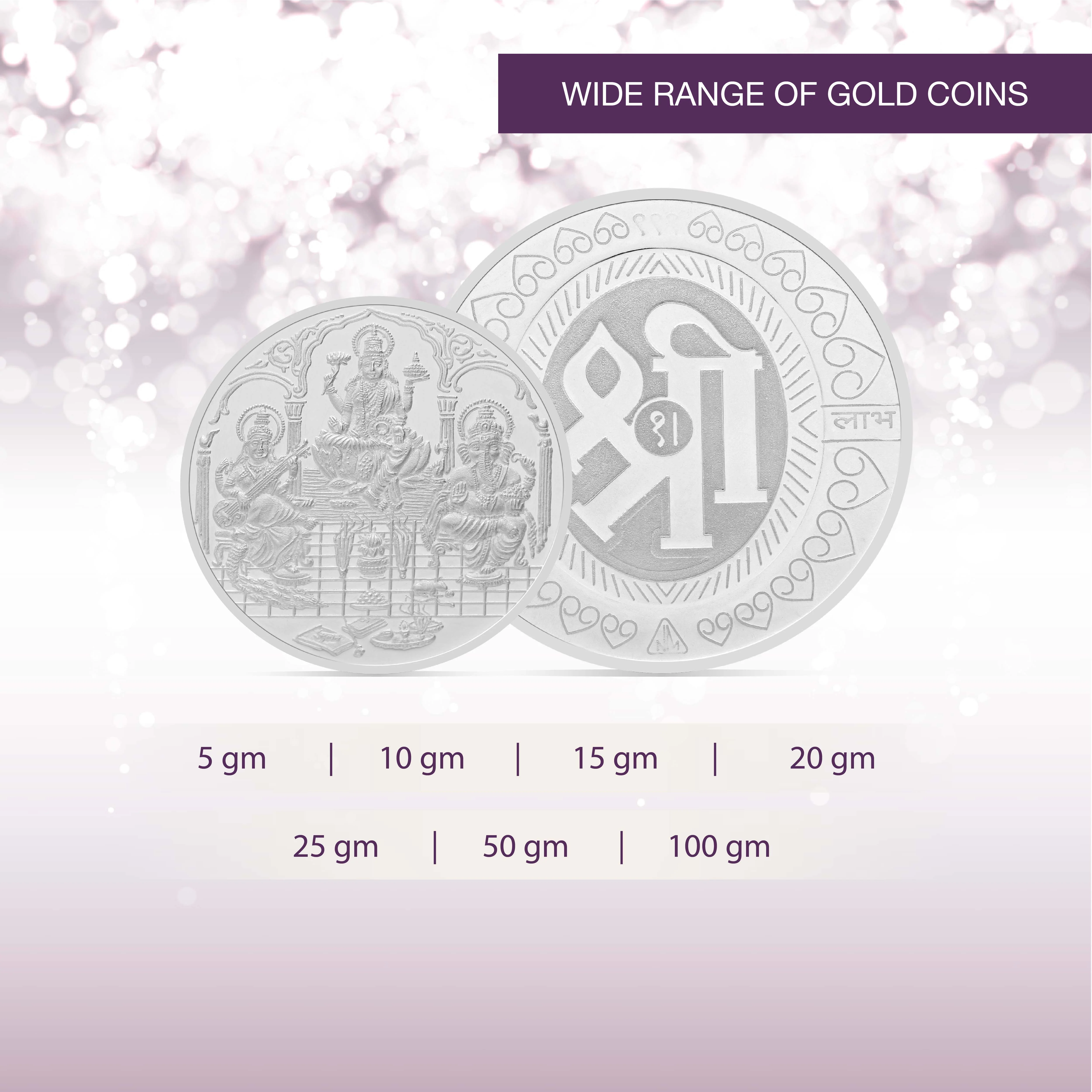 20 gms Silver Trimurti Coin - Image 6