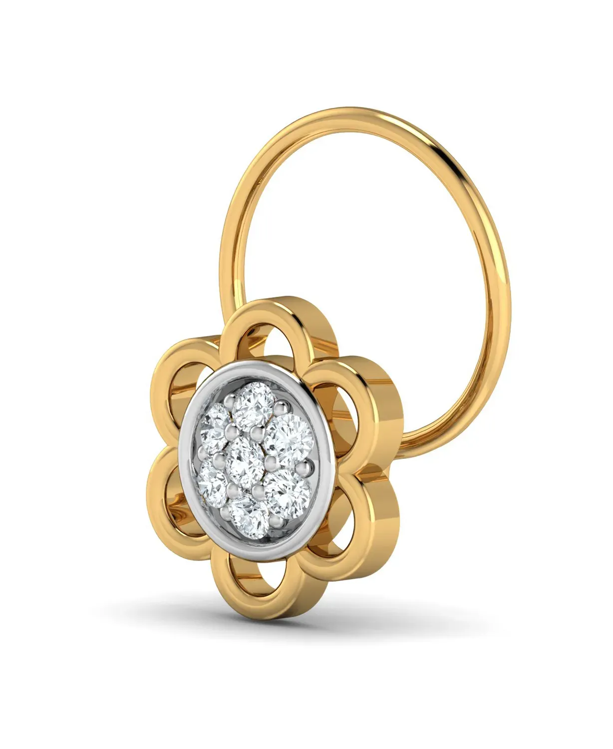 Blossom Diamond Nosepin - Image 4