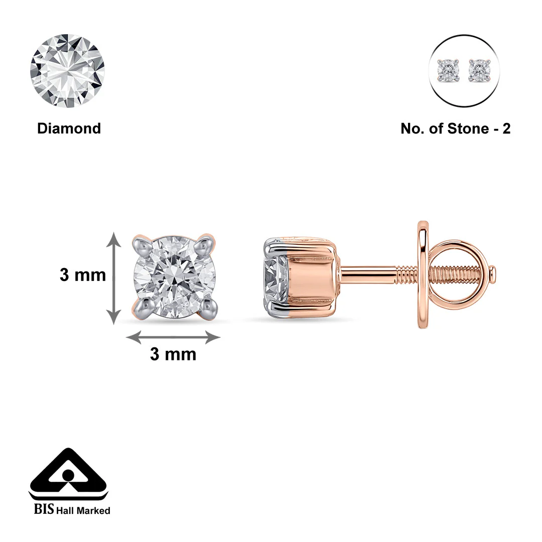 Cirqura Charm Diamond Earring - Image 6
