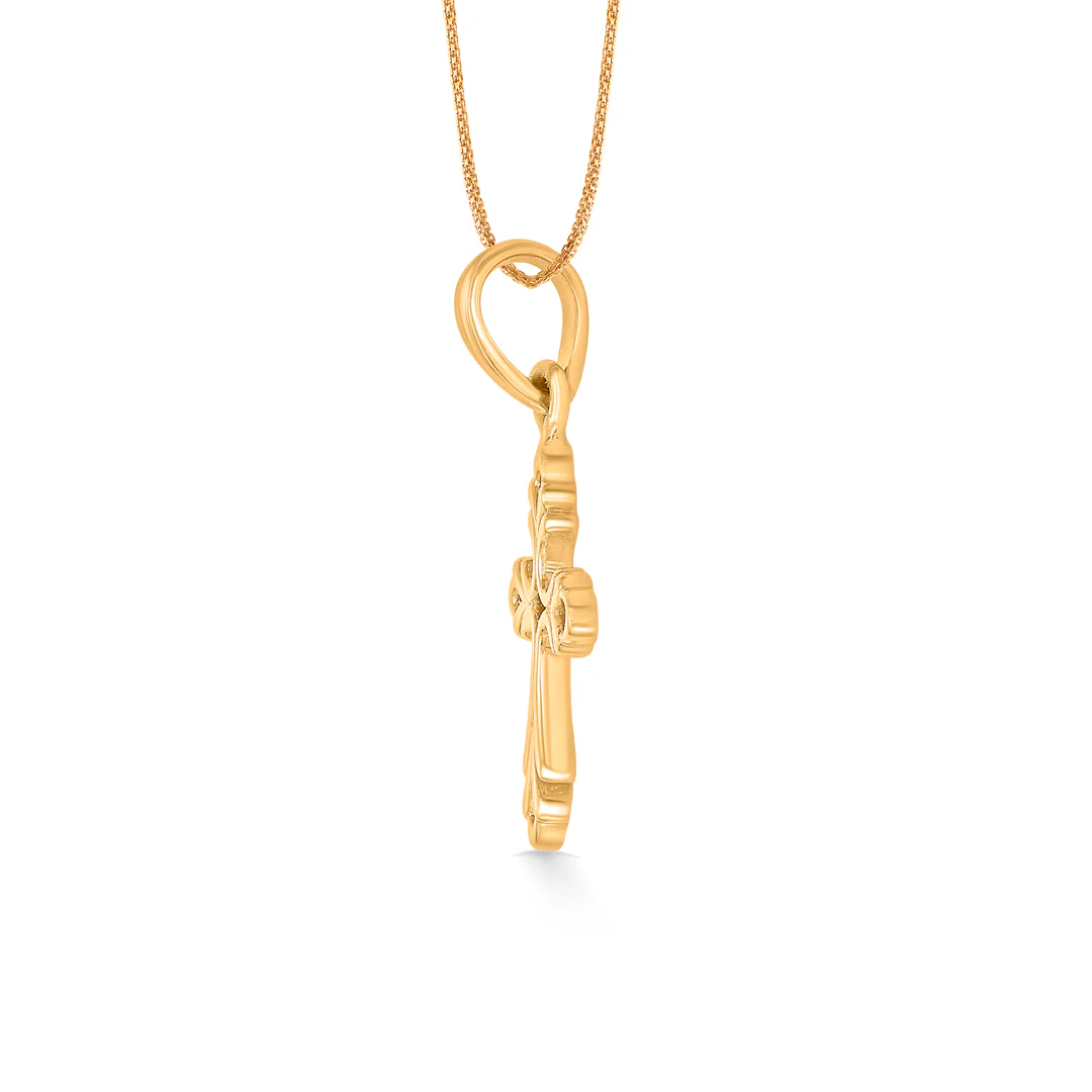 Crossline Grace Gold Pendant - Image 3