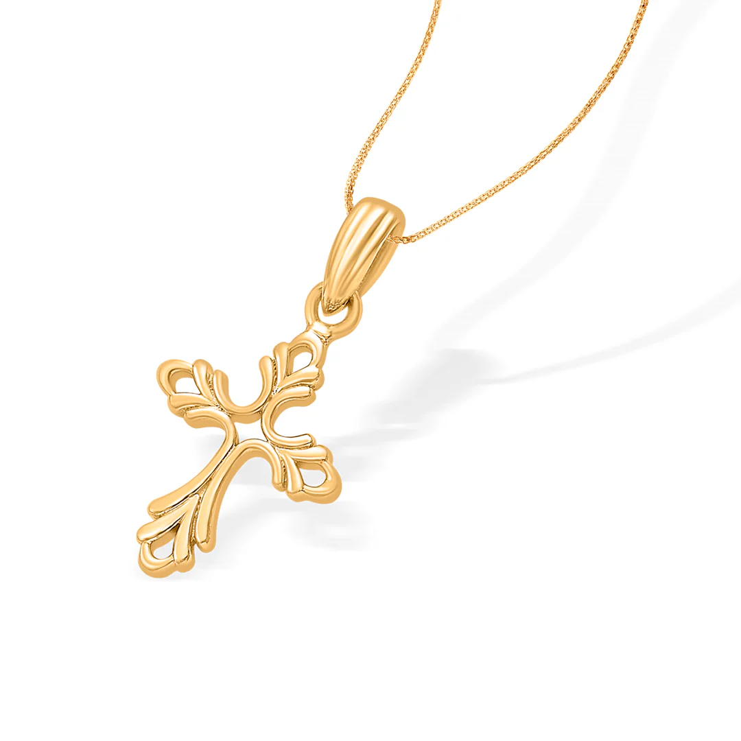 Crossline Grace Gold Pendant - Image 4