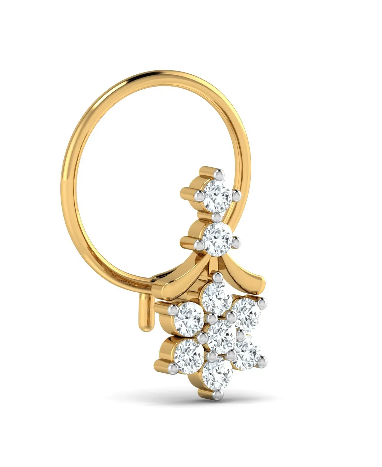 Drop Diamond Nosepin - Image 4