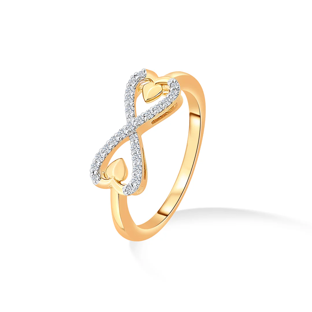 Endura Love Gold and Diamond Ring - Image 3
