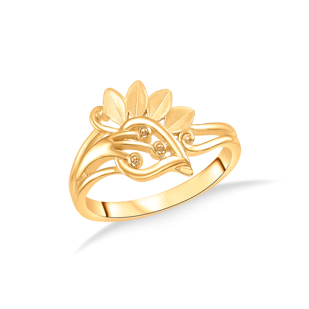 Forest Twilight Gold Casual Ring For Women - Image 2
