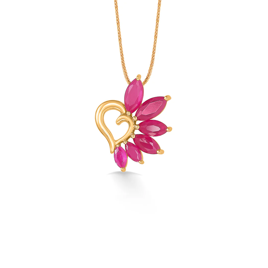 Heartistry Bloom Gold Pendant - Image 2