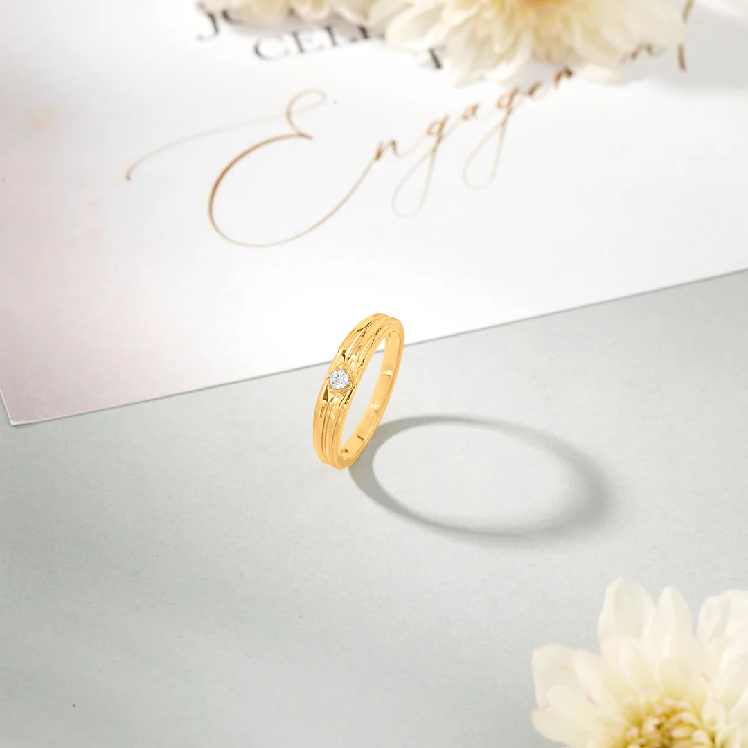 Lasting Embrace Engagement Diamond Ring for Men - Image 2