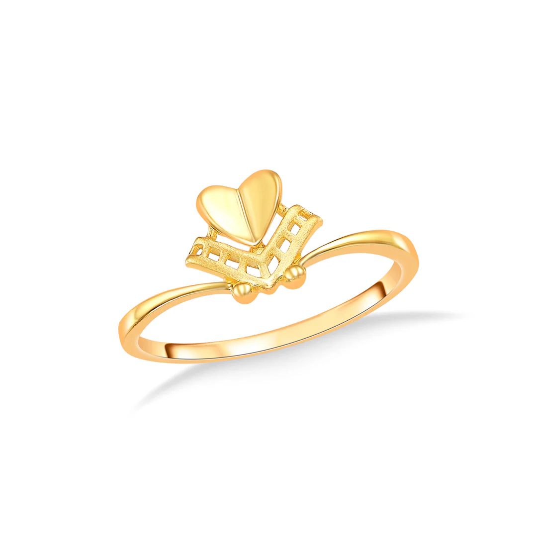 Lily Light Gold Casual Ring For Women - Image 2