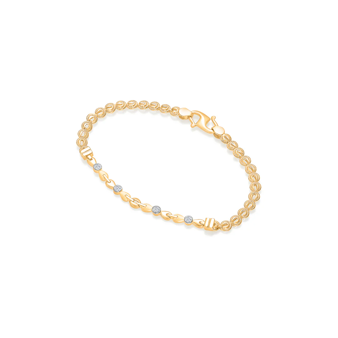 Mini Marvel Yellow Gold Kids Bracelet - Image 3