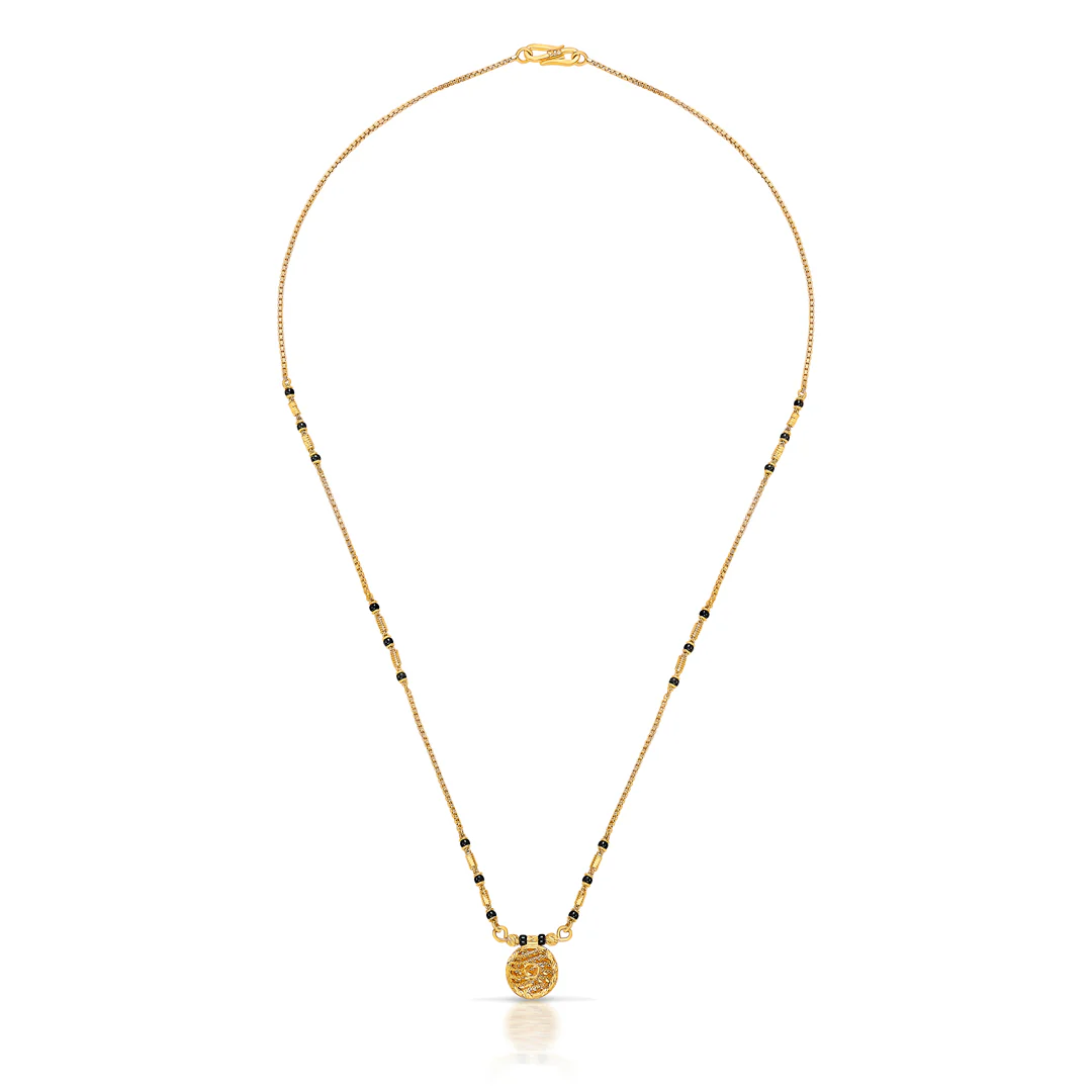Mudralekha Gold Modern Mangalsutra - Image 2