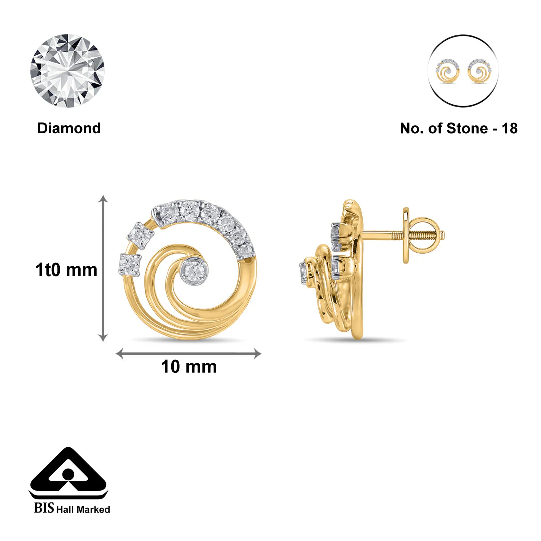 Oria Glow Diamond Earring - Image 6