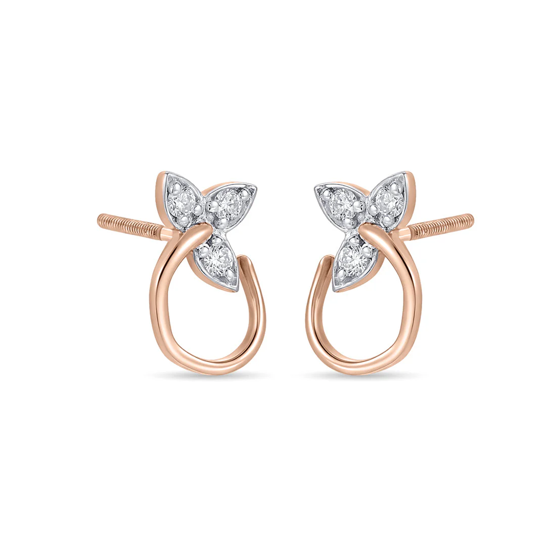 Orlisse Charm Diamond Earring - Image 4