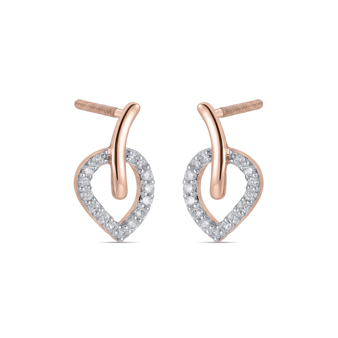 Petiole Glow Diamond Earring - Image 4