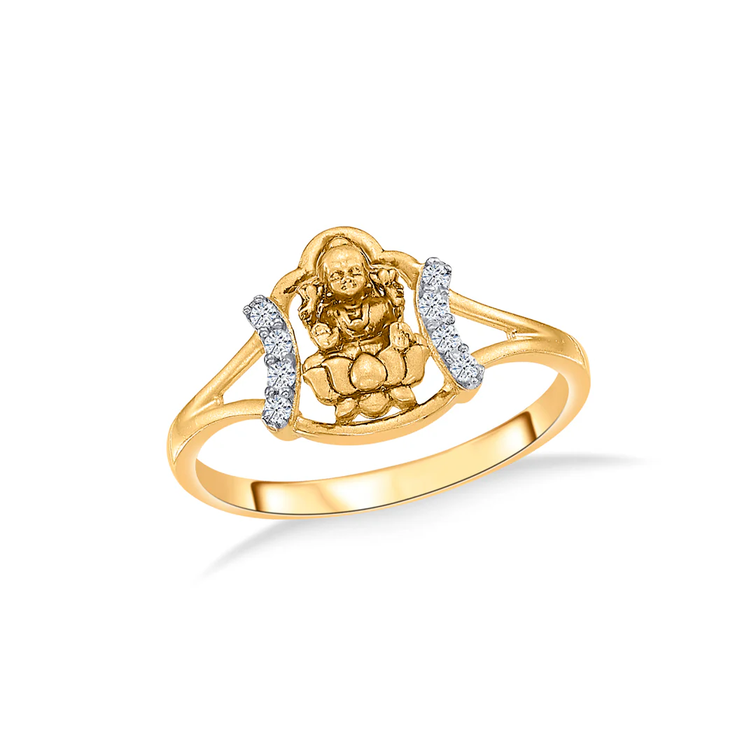 Prestige Gold Traditional Ring For Women - Image 2