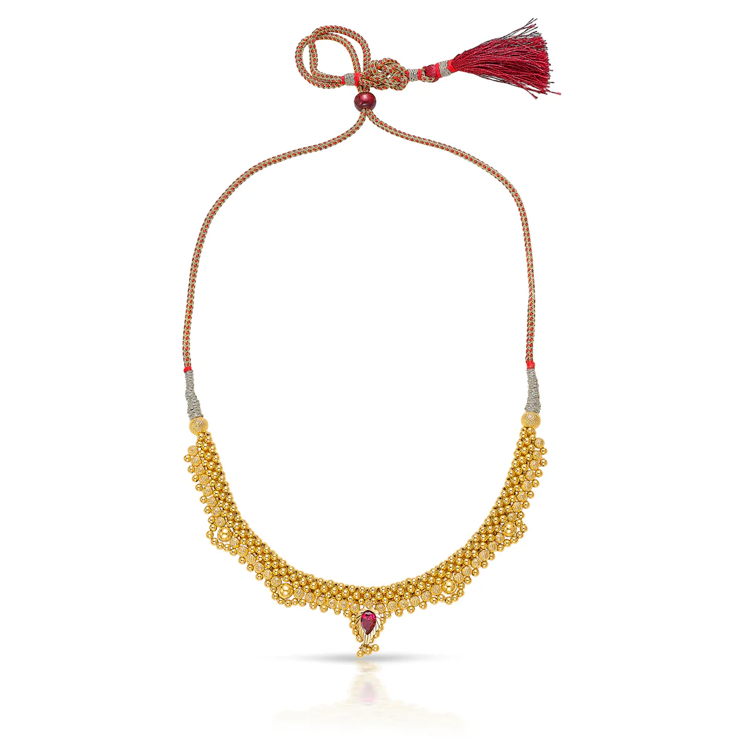 Rajmayura Gold Thushi - Image 2