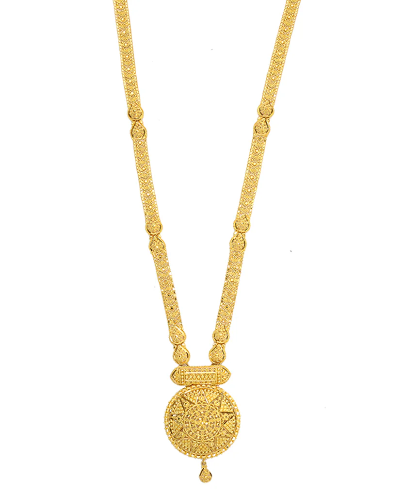 Rajsi Rivaaz Yellow Gold Necklace For Women - Image 2