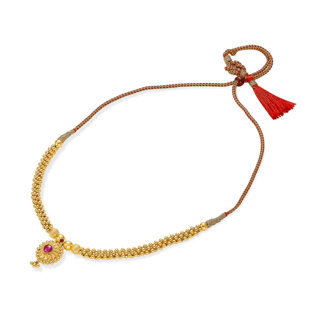 Rajvanya Gold Thushi - Image 3