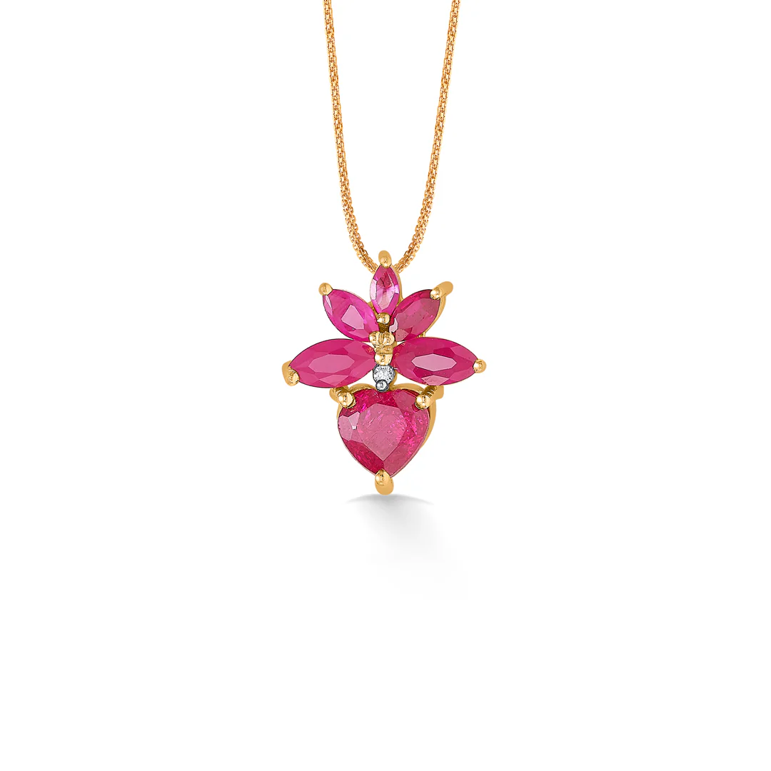 Scarvista Bloom Gold Pendant - Image 2
