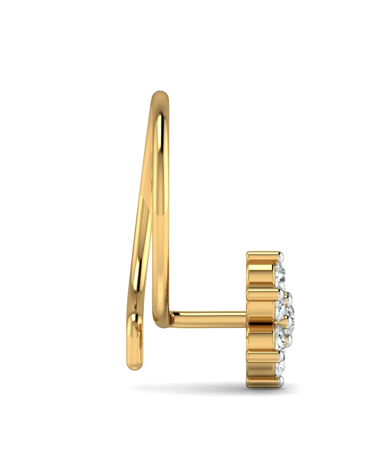 Simple Diamond Nosepin - Image 3