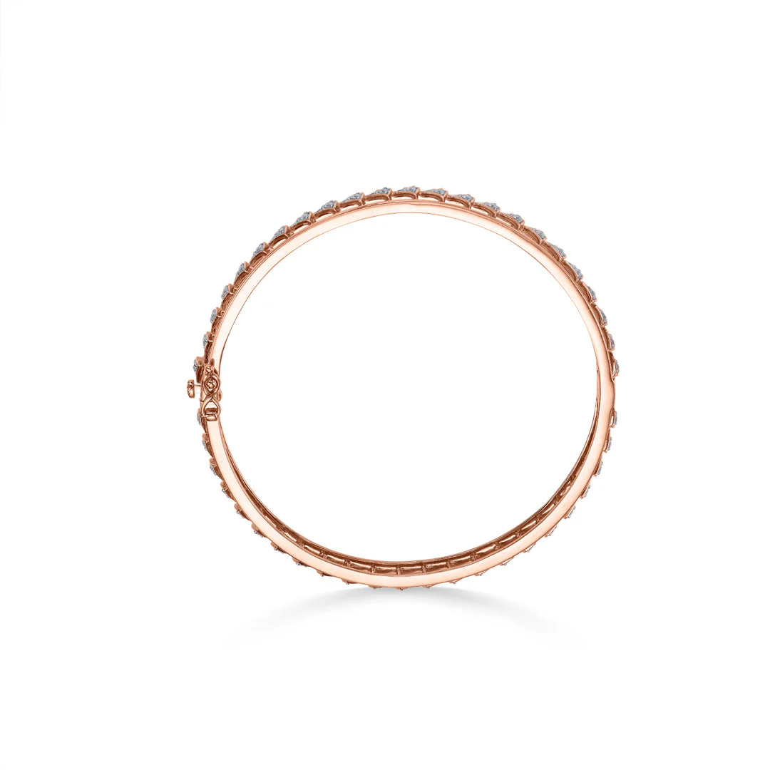 Stella Arc Diamond Bangle - Image 5