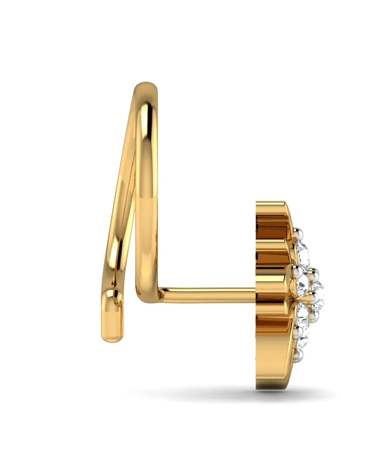 Swirling Diamond Nosepin - Image 3