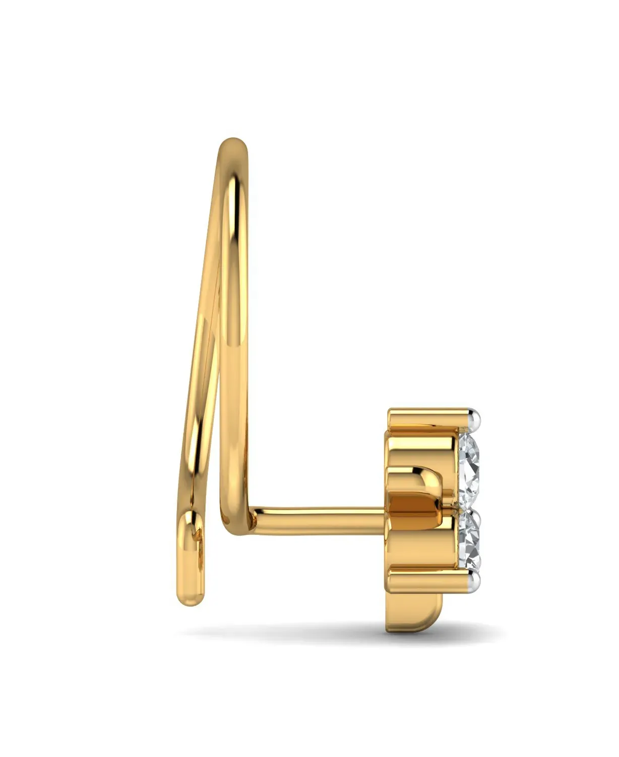 Trio Diamond Nosepin - Image 3