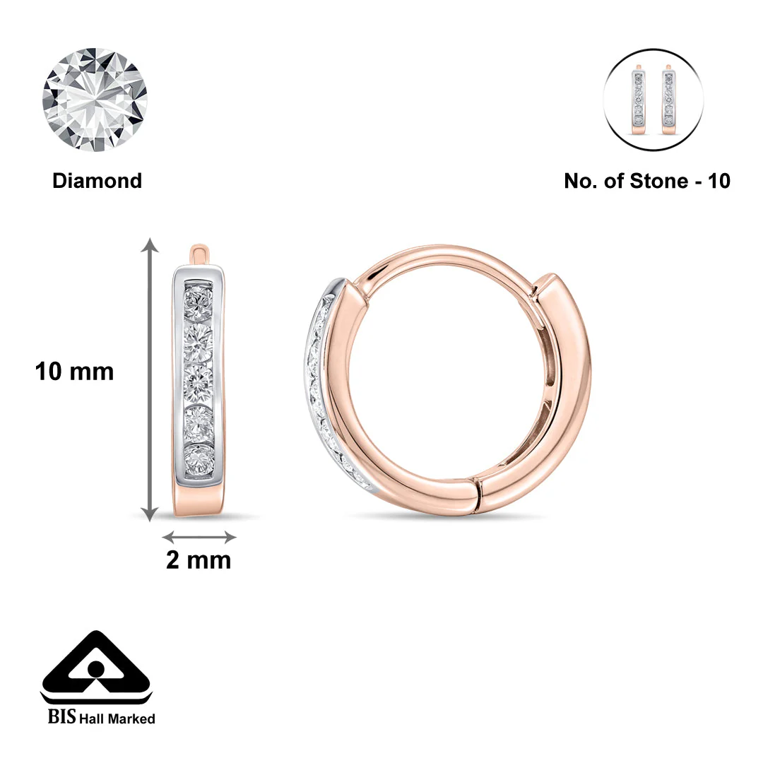 Vera Rounds Diamond Earring - Image 6