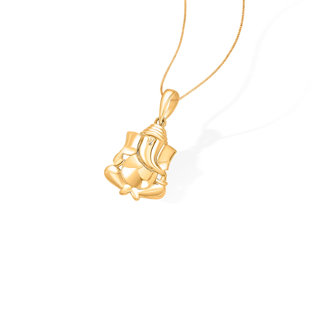 Vinayak Gold Pendant - Image 4