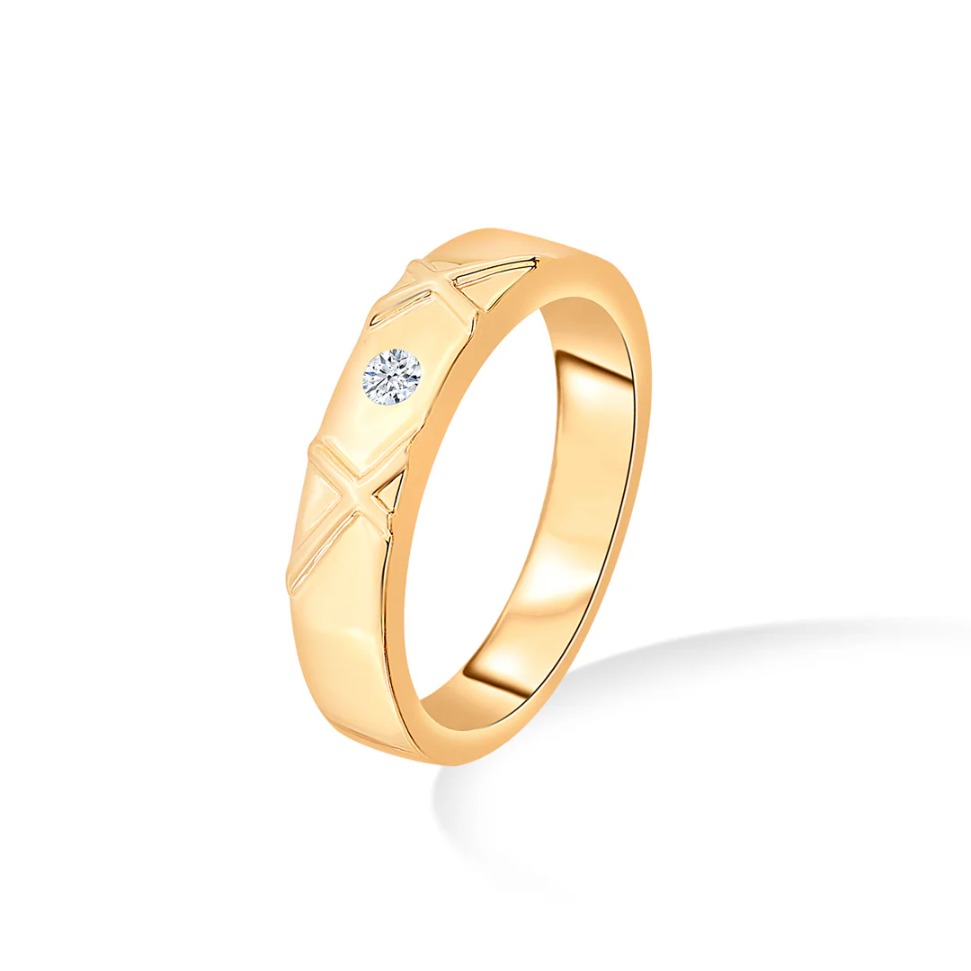 Xylon Mark Gold & Diamond Ring - Image 3