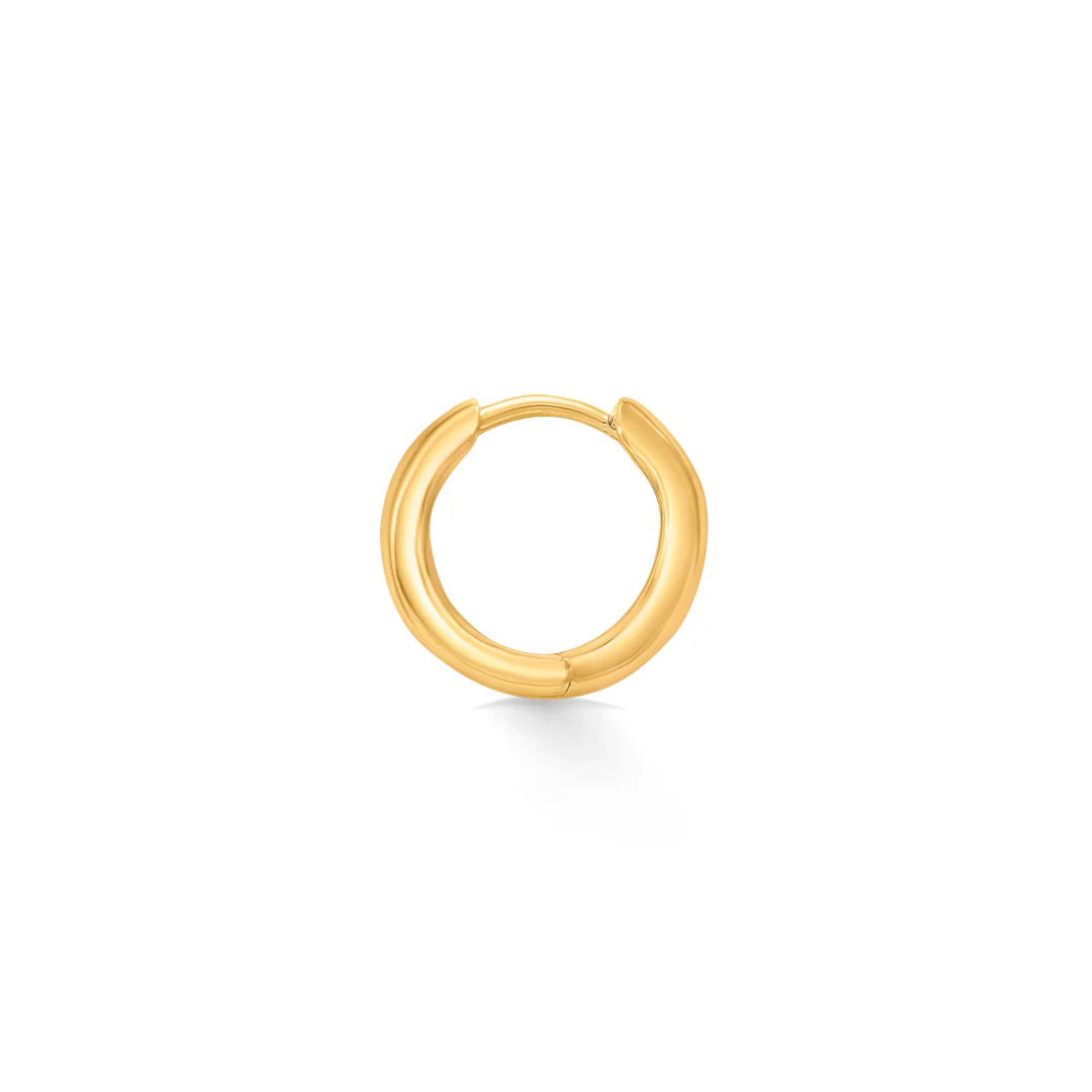 Zylo Swirl Bali Gold Men's Earring - Image 3